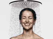 Douche contrastée