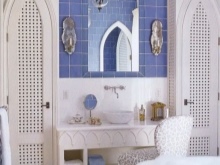 Salle de bain de style oriental