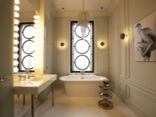 Conception d'une salle de bains de style fusion