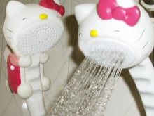 Pomme de douche pour chat d'enfant