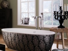 Acrylic bathtub