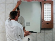 Miroir de salle de bain chauffant