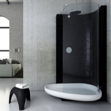 cabine de douche d'angle design