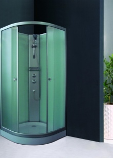 cabine de douche sans toit