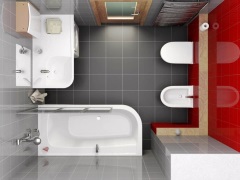 Aménagement d'une salle de bains de 5 m². - Pratique et confortable