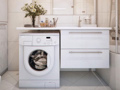 Où placer le lave-linge : options standard et non standard