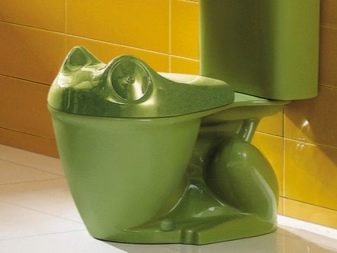 Installation de la toilette de l'enfant