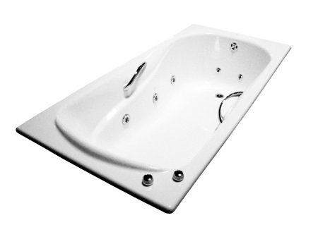 Baignoire en acrylique de taille standard