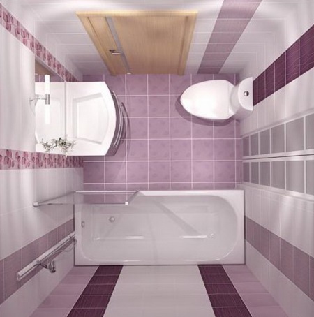 Salle de bains avec projet de toilettes