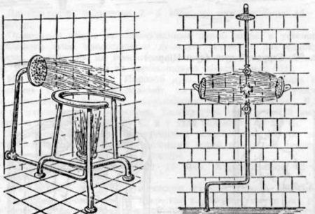 Douche combinée Ascent avec fixation de la zone sacro-iliaque et de la zone du collet