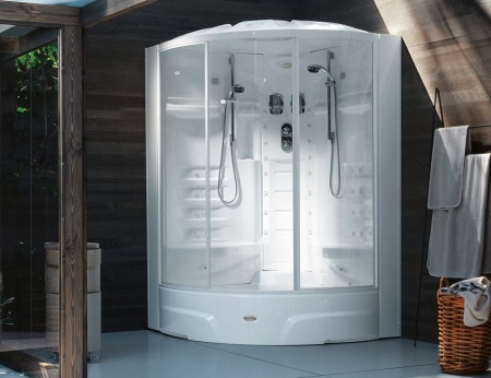 Cabine de douche italienne de Jacuzzi