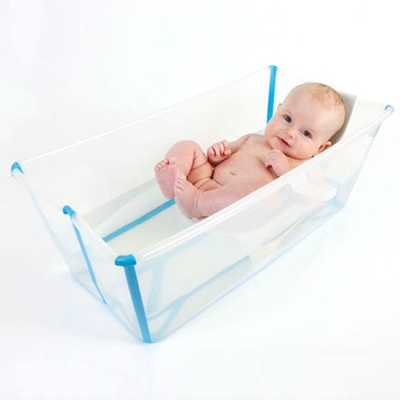 Bain de bébé pliable